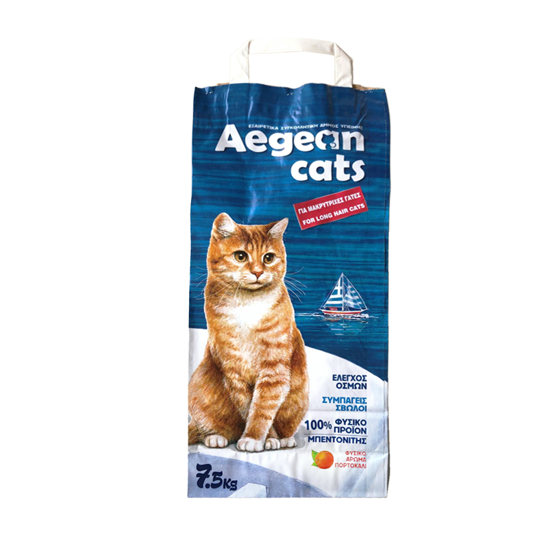 AEGEAN CATS LONG HAIR ORANGE COARSE- GRAINED 7,5kg